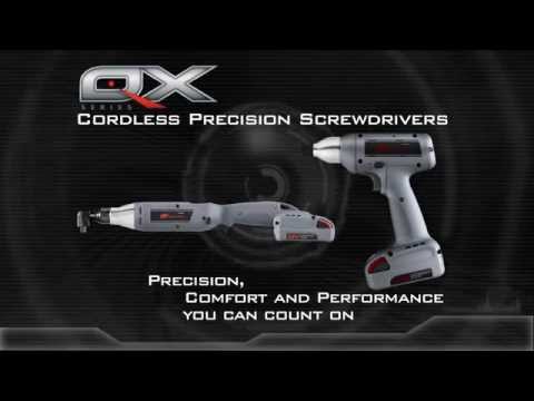 QX Series - Cordless Precision Screwdrivers by Ingersoll Rand