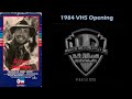 The Treasure Of The Sierra Madre 1984 VHS Opening