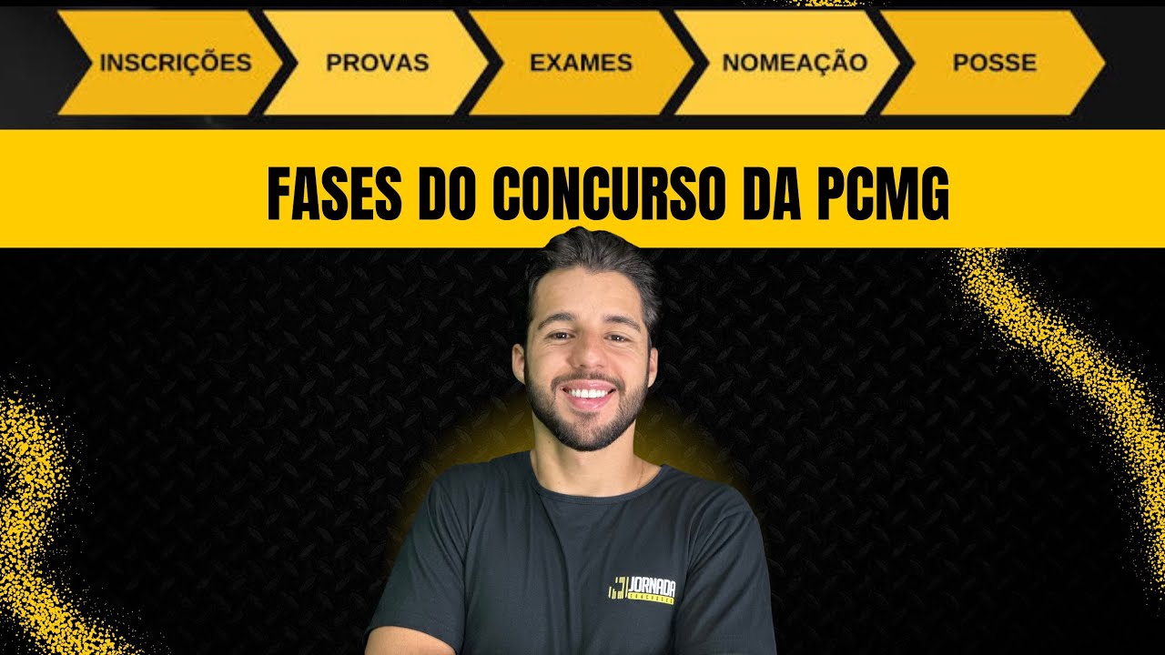Todas as fases do concurso da Polícia Civil de Minas Gerais | PCMG