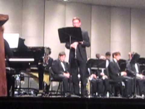 Mozart Clarinet Concerto (1st mvt) - Christian Coleman Senior Solo