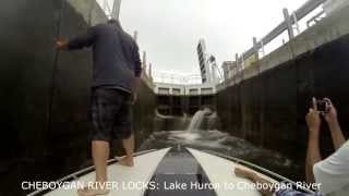 preview picture of video 'Boating Through the Cheboygan Locks - GoPro - HD'