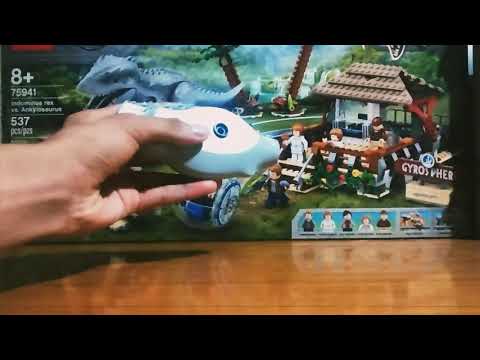 LEGO Dinosaurs of Jurassic World Set 75941-Speed Build.