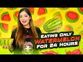 Eating Only Watermelon For 24 Hours | ২৪ ঘণ্টা তরমুজ কিভাবে খেলাম.? | Jaha