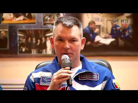 ISS Expedition 41 / 42 - Pre-Launch Crew News Conference in Baikonur Kazakhstan