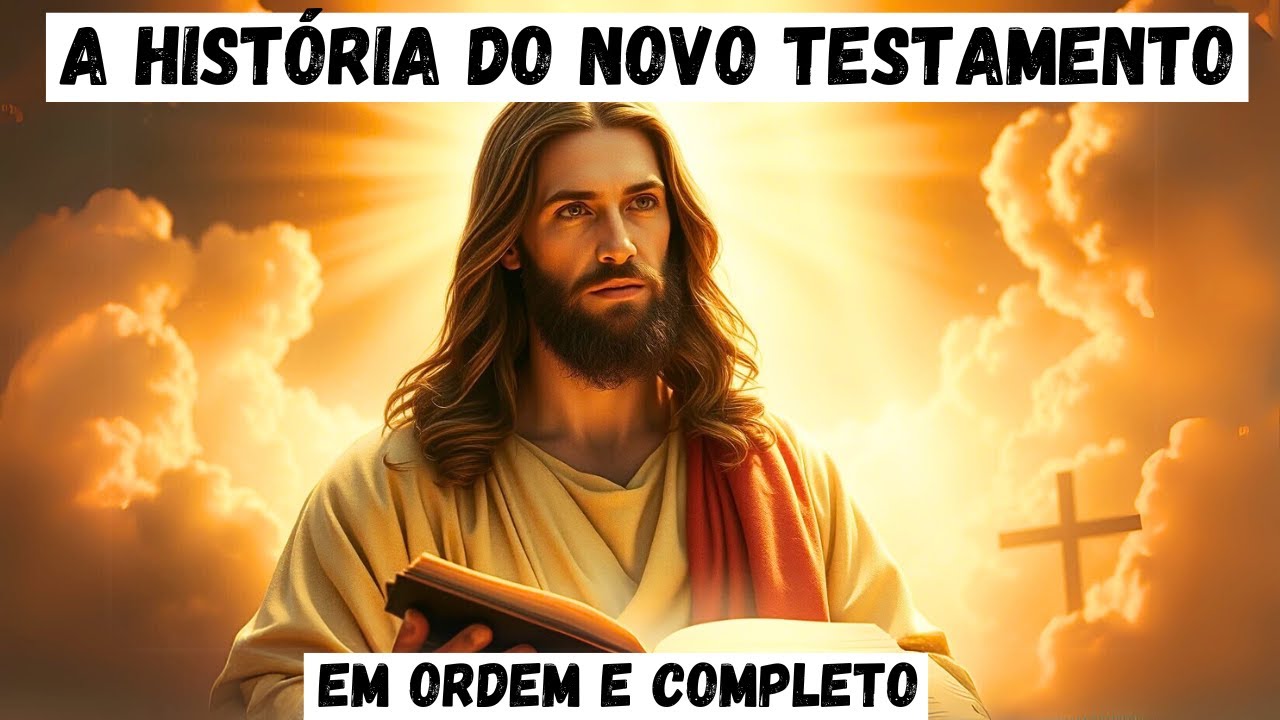 A História do NOVO TESTAMENTO COMPLETO e EM ORDEM DE SEQUÊNCIA. Como você nunca viu!