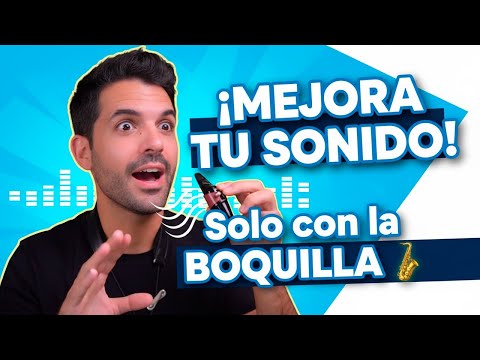 ¡Mejora tu sonido en 5 minutos! 🎷 Solo con la boquilla #saxo #sonido #saxofon #ejercicio #tips