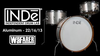 Video thumbnail for INDe Aluminum WaFarer 22/16/13 - Complete Demo by Independent Drum Lab