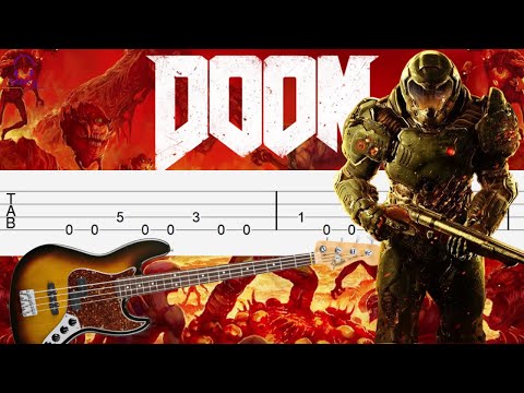 DOOM - At DOOM’s Gate by Mick Gordon [Bass Tabs Tutorial]