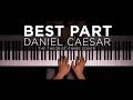 Daniel Caesar ft. H.E.R. - Best Part | The Theorist Piano Cover