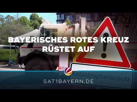 Katastrophenschutz in Bayern: Rotes Kreuz rüstet mit Spezialfahrzeugen auf