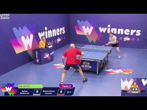 WINners CUP table 2  14.12  Syksa Aleksandr - Zaporozhets Roman    12:30