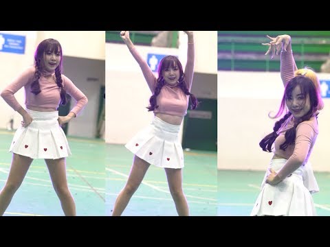 180318 Girlish cover SNSD (Bumbim as Taeyeon) - Holiday @ JK Sport Festival