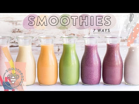 7 Life-Changing HEALTHY SMOOTHIES 🍓 Honeysuckle