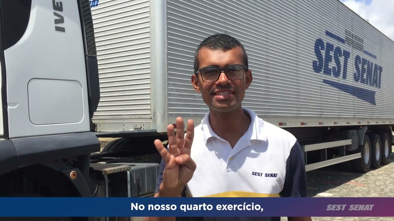 5 Exercícios físicos para fazer na cabine do caminhão