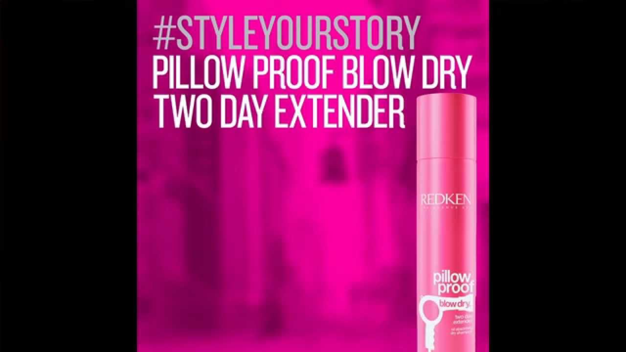 How to use Redken Pillow Proof Blow Dry Two Day Extender