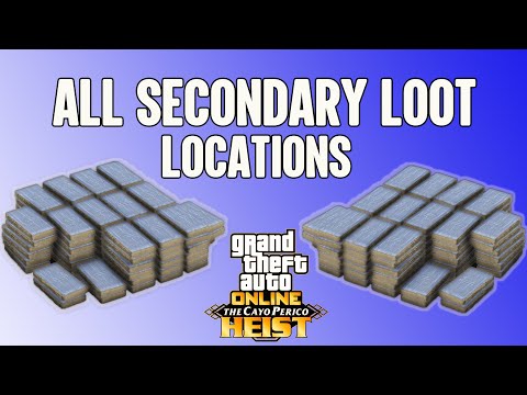 Cayo Perico Loot Map