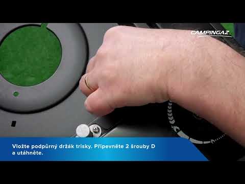 Campingaz plynové grily jak sestavit boční stolek s bočním hořákem