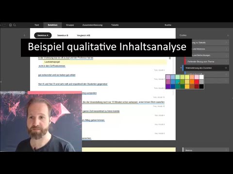 Beispiel: qualitative Inhaltsanalyse mit f4