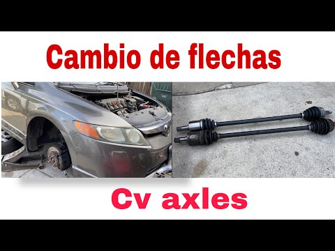 COMO CAMBIAR FLECHAS HONDA CIVIC 2006-2011 | Remplazo de flechas de Honda Civic