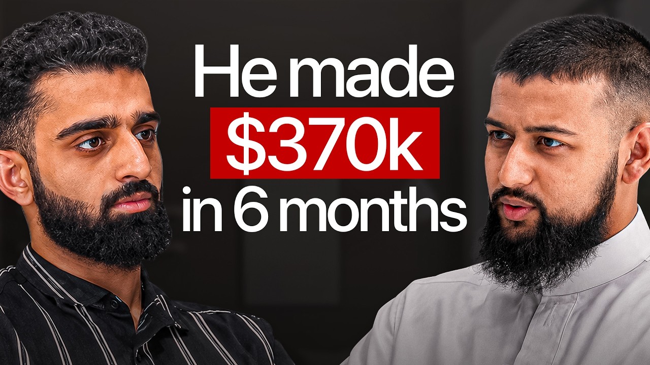Mushahid went from $0 to $370K in 6 months