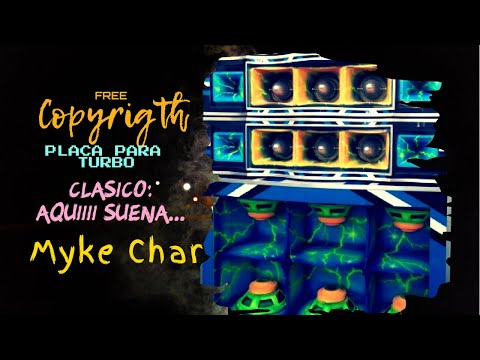 CLASICO AQUI SUENA || PLACA PARA PICK UP - TURBO [Copyrigth Free]