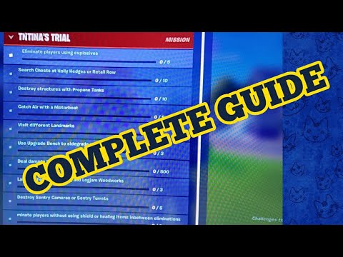 Tntina Trial Challenges Week 3 Complete Guide, Fortnite Season 2 Time Stamped
