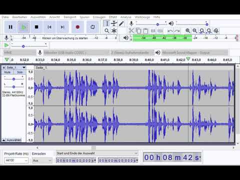 Ballettvortrag Horst Müller 1968 Tobandaufnahme in Mannheim