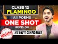 DIAMOND LIVE CLASS 12th Flamingo All Poems One Shot RevisionFull Summary Long Answer Questions