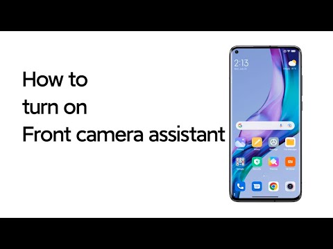 How to turn on Front camera assistant
