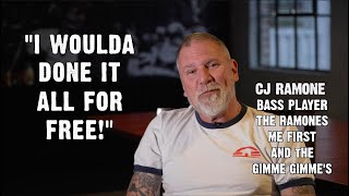 CJ RAMONE I WOULDA DONE IT ALL FOR FREE