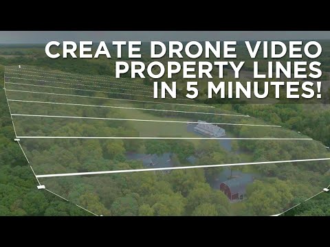 Make Property Lines for Drone Videos - FCP + mTracker 3D Area Tutorial