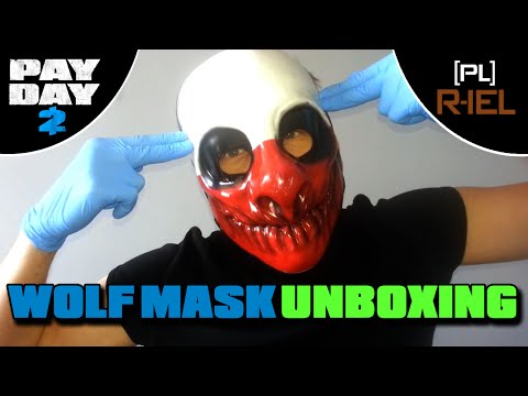 PAYDAY 2 Wolf Mask Unboxing // Future DLC Joke ;)
