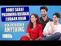 Rohit Saraf Pashmina Roshan Jibraan Khan Awkward Kisses First Impressions Ishq Vishk Rebound