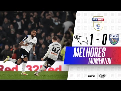 EX-CORINTHIANS ENTRA E FAZ GOL NO PRIMEIRO TOQUE NA BOLA | Derby County 1 x 0 West Bromwich