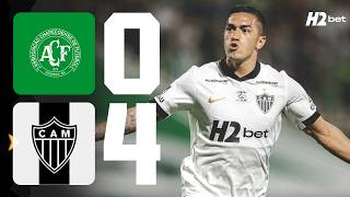 CHAPECOENSE 0x4 GALO: GOLEADA ALVINEGRA | MELHORES MOMENTOS