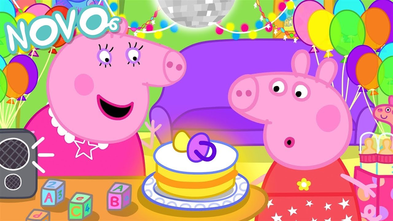Peppa Pig Português Brasil 📣 Uma Grande Novidade 🍼 NOVO Contos da Peppa Pig