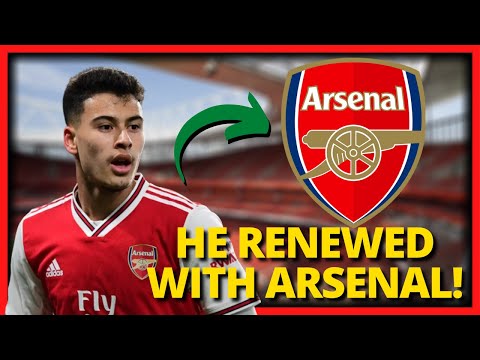 GABRIEL MARTINELLI signs NEW CONTRACT with ARSENAL!