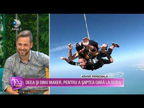 Teo Show (19.11.2018) - Deea si Dinu Maxer, vacanta cu adrenalina in Dubai!
