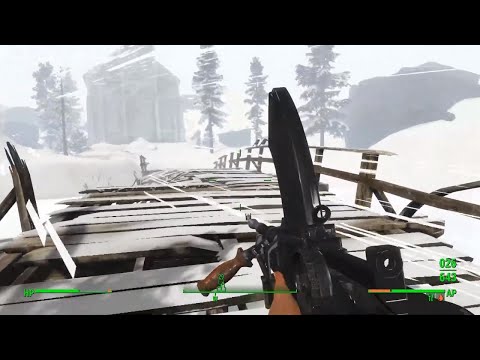 Fallout 4 Frozen Valley For Snowmen and Hunters New Lands mod playthrough