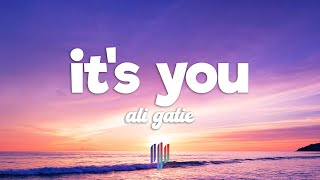 Download lagu Ali Gatie - It's You (Lyrics) mp3