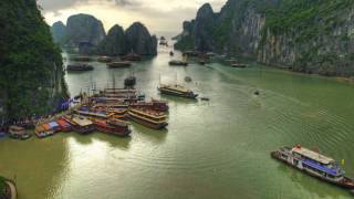 preview picture of video 'The Bay of Jade Dragons, Vietnam'