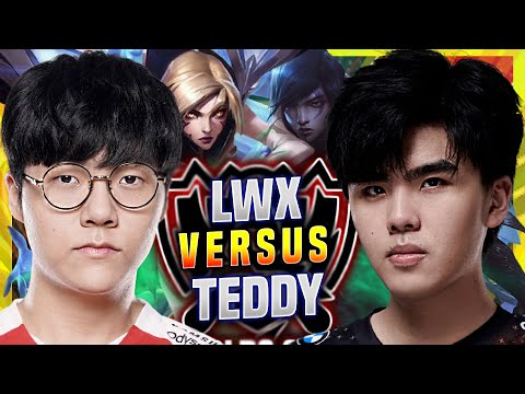 T1 TEDDY vs FPX LWX in EUW SOLOQ! - T1 Teddy Plays Kai'sa ADC vs FPX Lwx Aphelios!