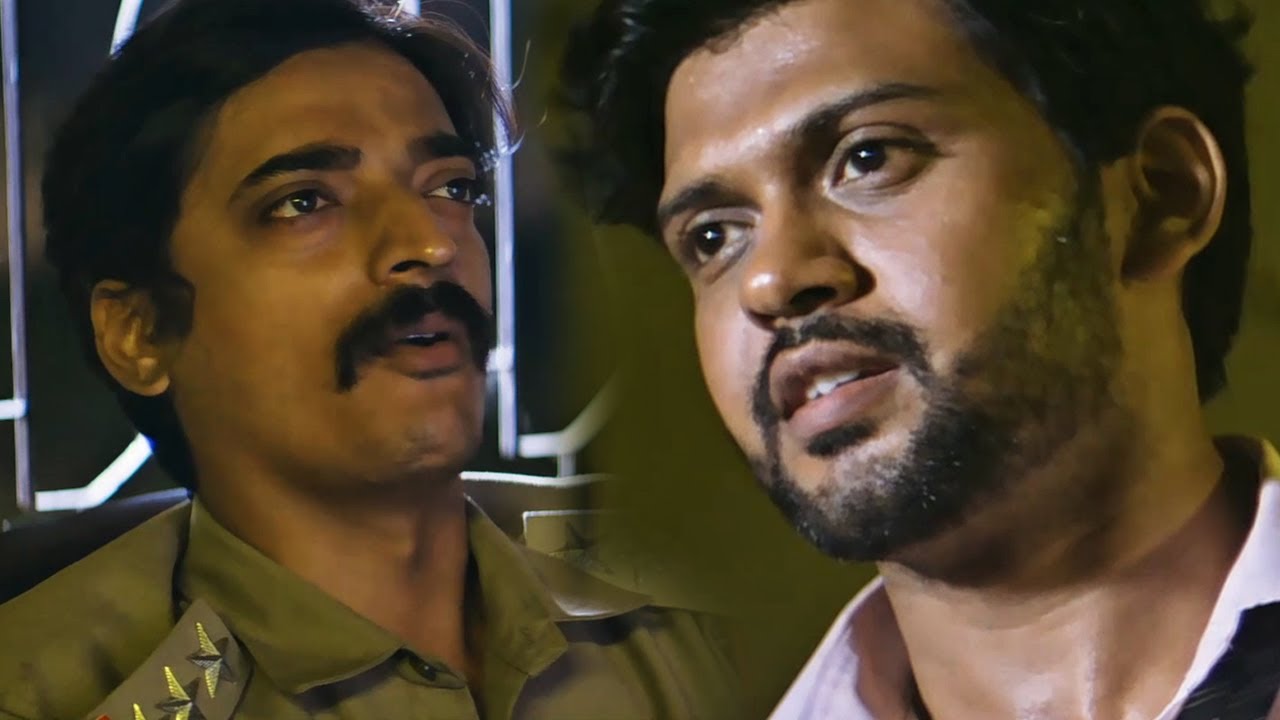 नवीन पोलीशेट्टी मारुति राव से मिलने पुलिस स्टेशन आता