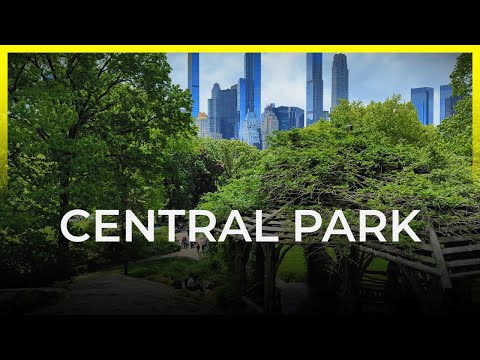 [4k] A walking tour of Central Park in New York City (pt.2) 15.05.2022