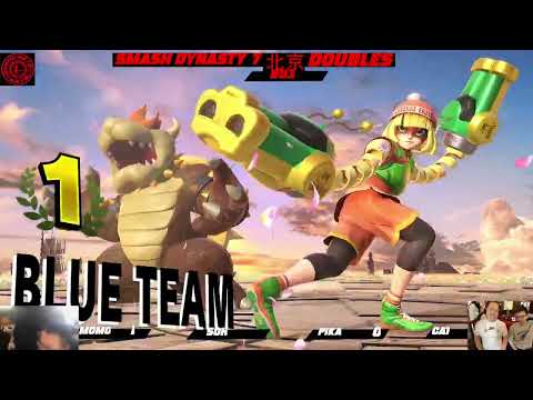 Smash Dynasty 7 Doubles Soh Momo （Dedede, ROB) vs Pika UltherCat (Bowser, Min Min)