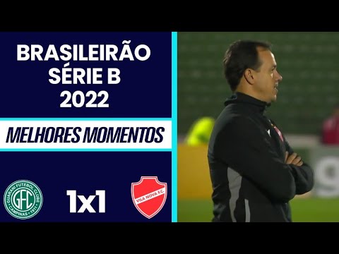Melhores momentos | Guarani 1x1 Vila Nova | Série B 2022 - 10ª Rodada (Premiere)