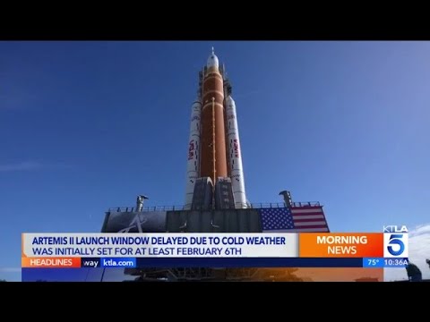 Artemis II moon mission launch delayed