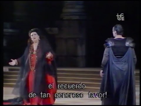 MONTSERRAT CABALLÉ & JOSÉ CARRERAS Medea (Cherubini)  Duo Atto II: Figli miei, miei tesor...