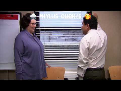 🌧 Phyllis Clichés 🥰 | #TheOffice #Rain #Weather #Cliche #Prank #Money #Shorts #Reels