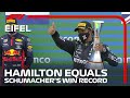 Lewis Hamilton Matches Michael Schumacher's Incredible Win Record | 2020 Eifel Grand Prix